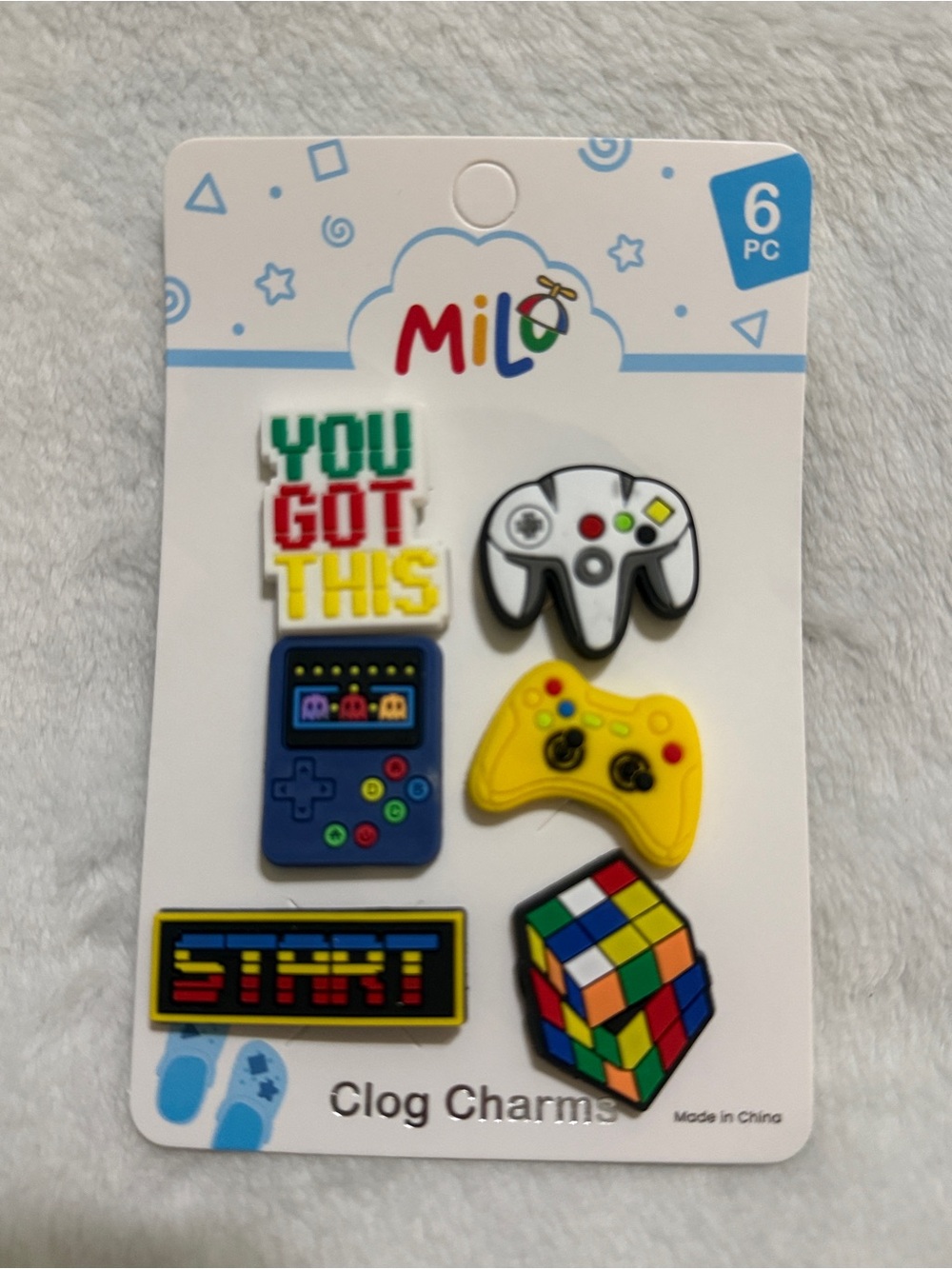 Gaming Crocs Charms 6 Piece Set
